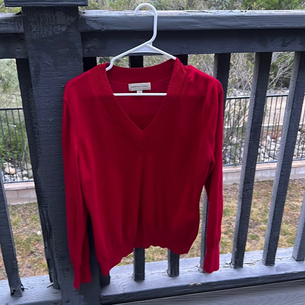 Red v neck